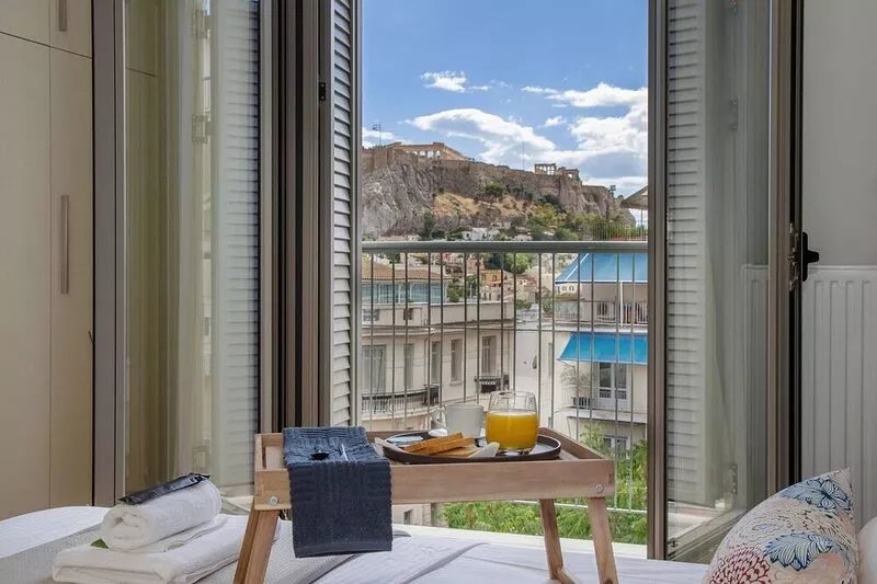 Brand new 3bdr Apt in Syntagma with Acropolis view, Luxury Apartment
