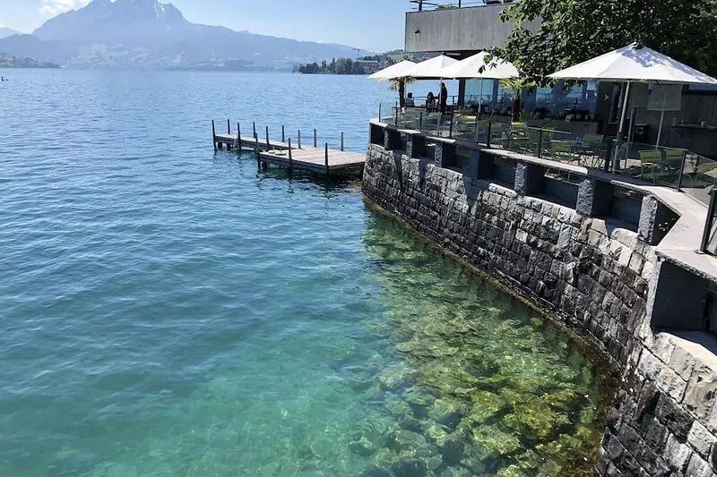 Big house on Lake Lucerne. Amazing views. Between Rigi and Lucerne city.