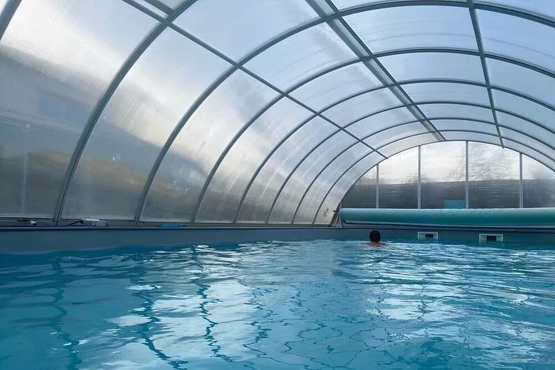 Gite 'Les 3 Cigognes' in CERNAY with indoor pool and veranda