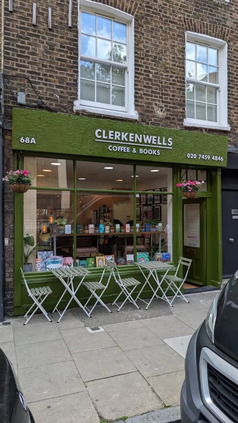 Clerkenwell's Coffee & Books