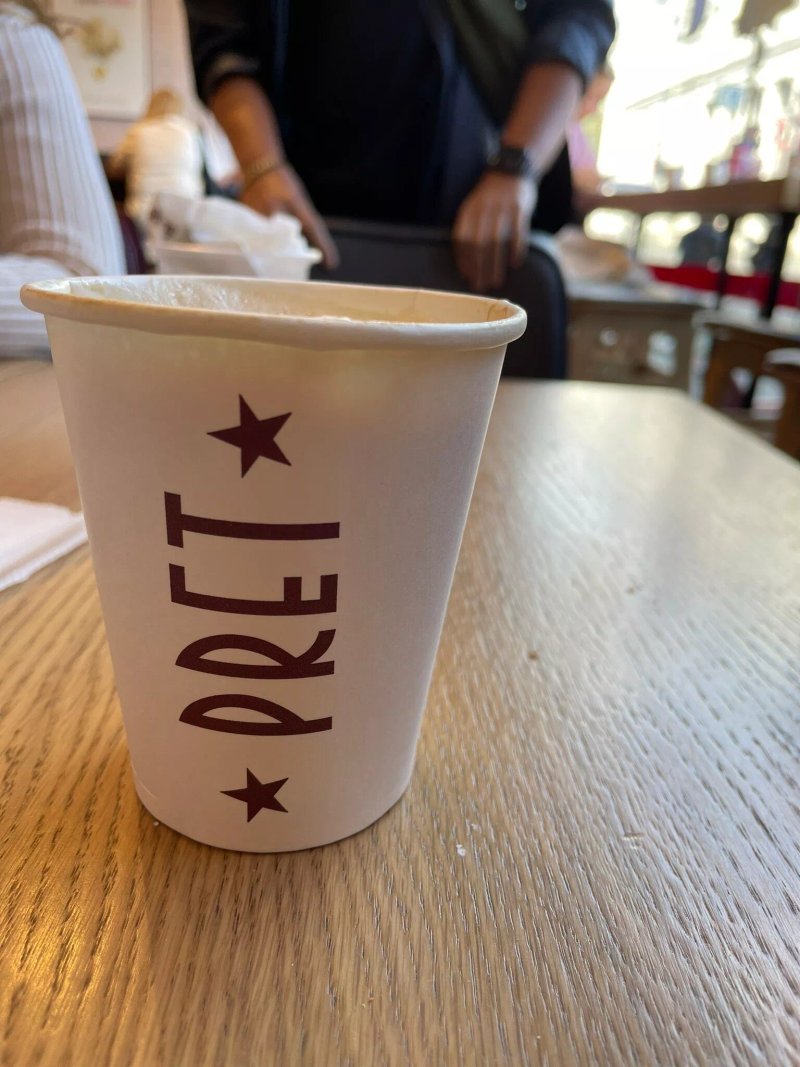 Pret A Manger, Trafalgar Square