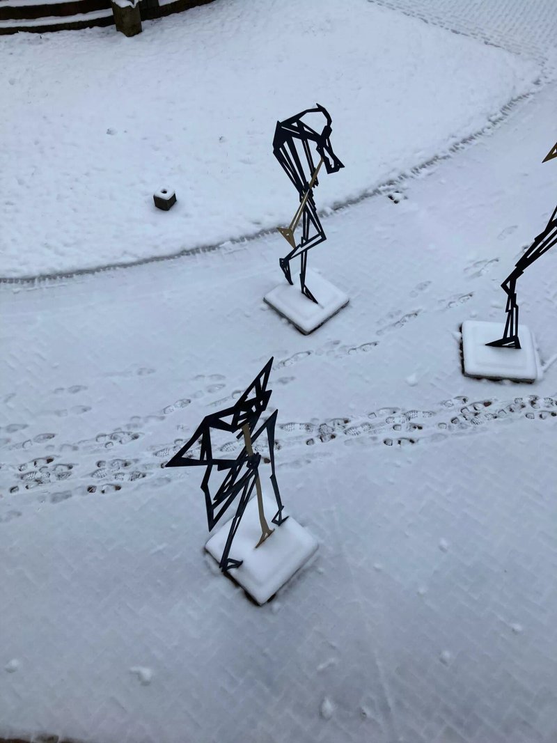 Skulptur Musiker
