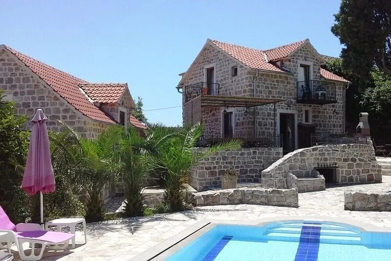 6 bedroom Mediteranean Stone Villa with private pool, sea and mountain views