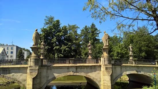 Baroque Bridge in Zdar nad Sazavou