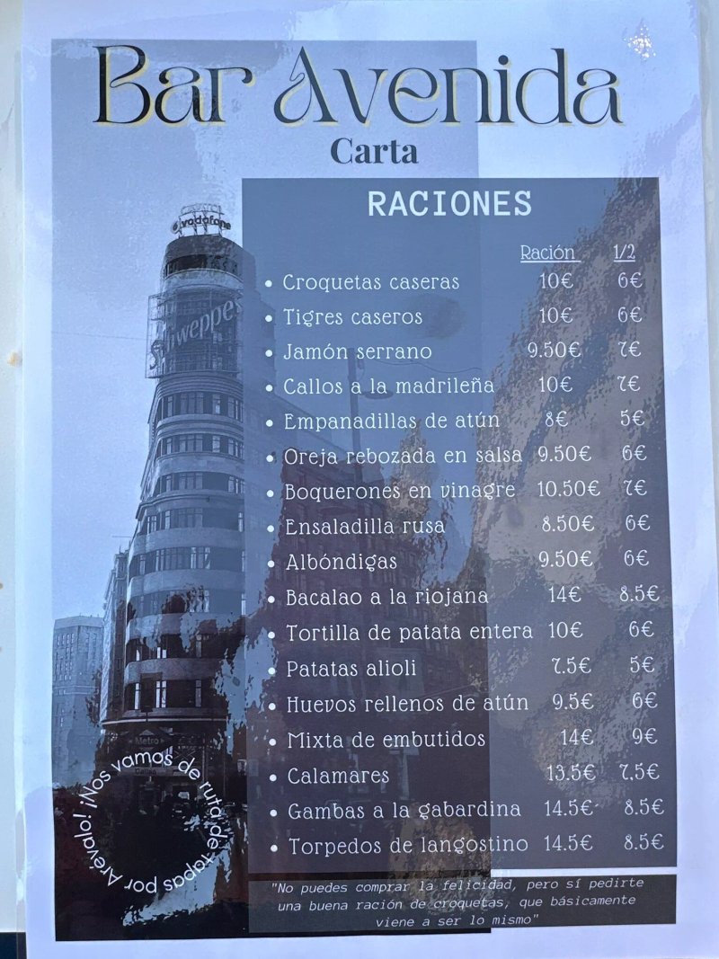 Cafe Bar Avenida