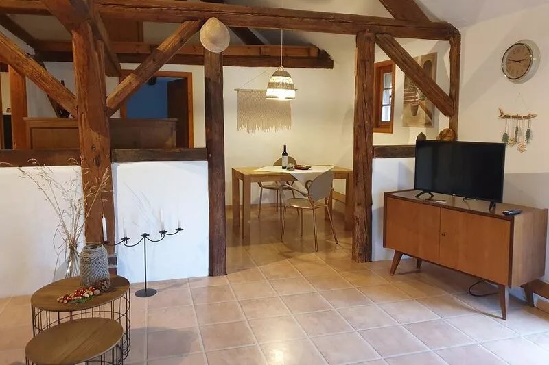 Vacation in a half-timbered house