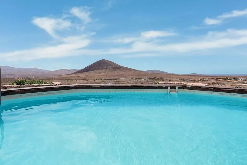 Villa "La Vista de Tefía" with Mountain View, Pool, Wi-Fi, Terrace & Garden