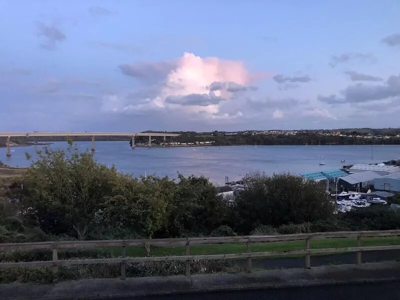 Views over the River Cleddau and Neyland Marina