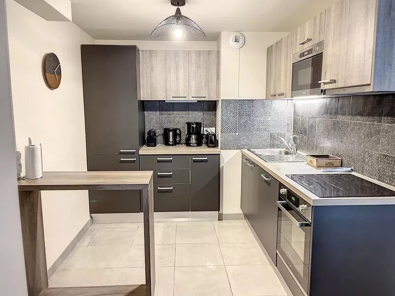 Cosy new apartment for 6/8 people at the foot of the slopes Arc 1800