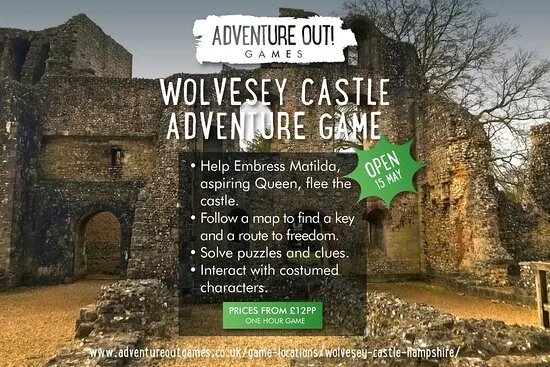 Adventure Out Game Wolvesey Castle