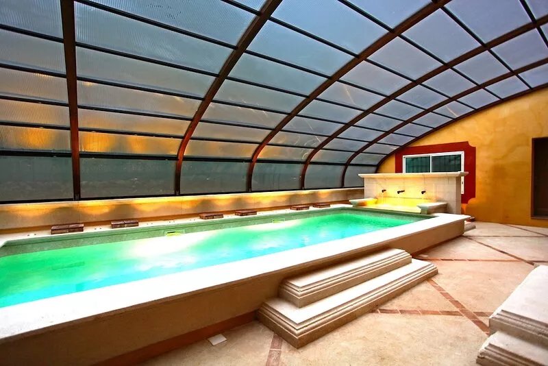 Hacienda provençal - Heated indoor and outdoor pools,