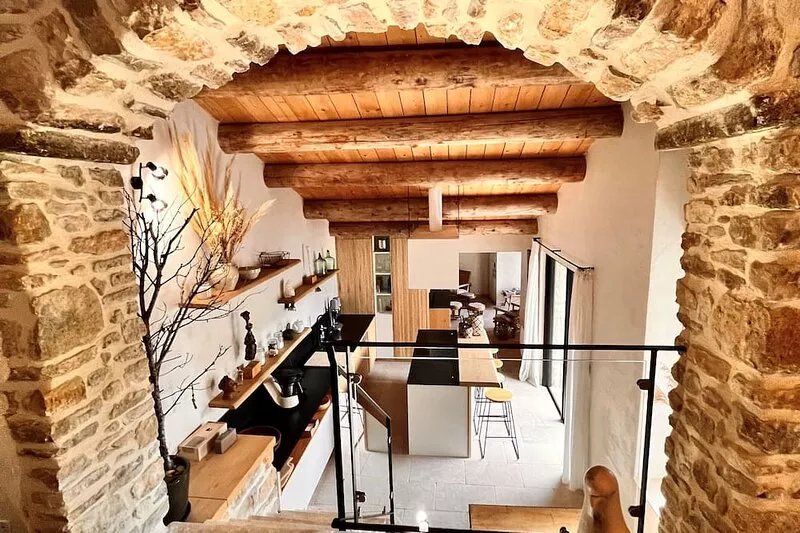 Authentic House, near Uzès, amazing view