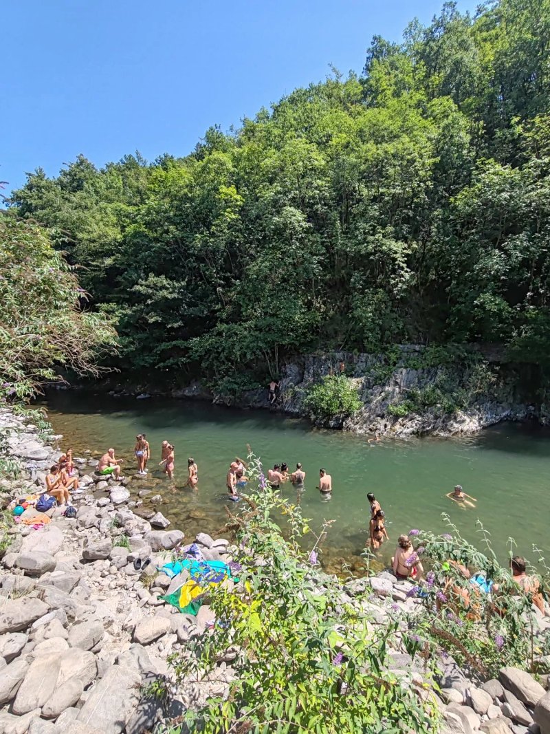 Fiume Reno a Molino del Pallone