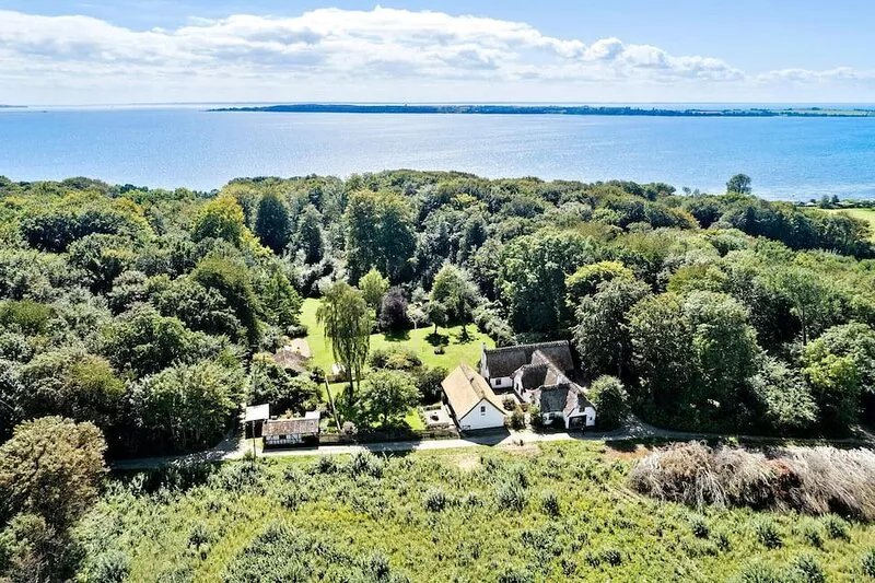 Beautiful home in Haarby with house a panoramic view