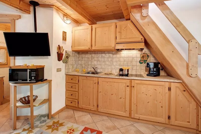 Apartment "Taulain Gotrosio" close to Ski Slopes with Open Terrace and Wi-Fi