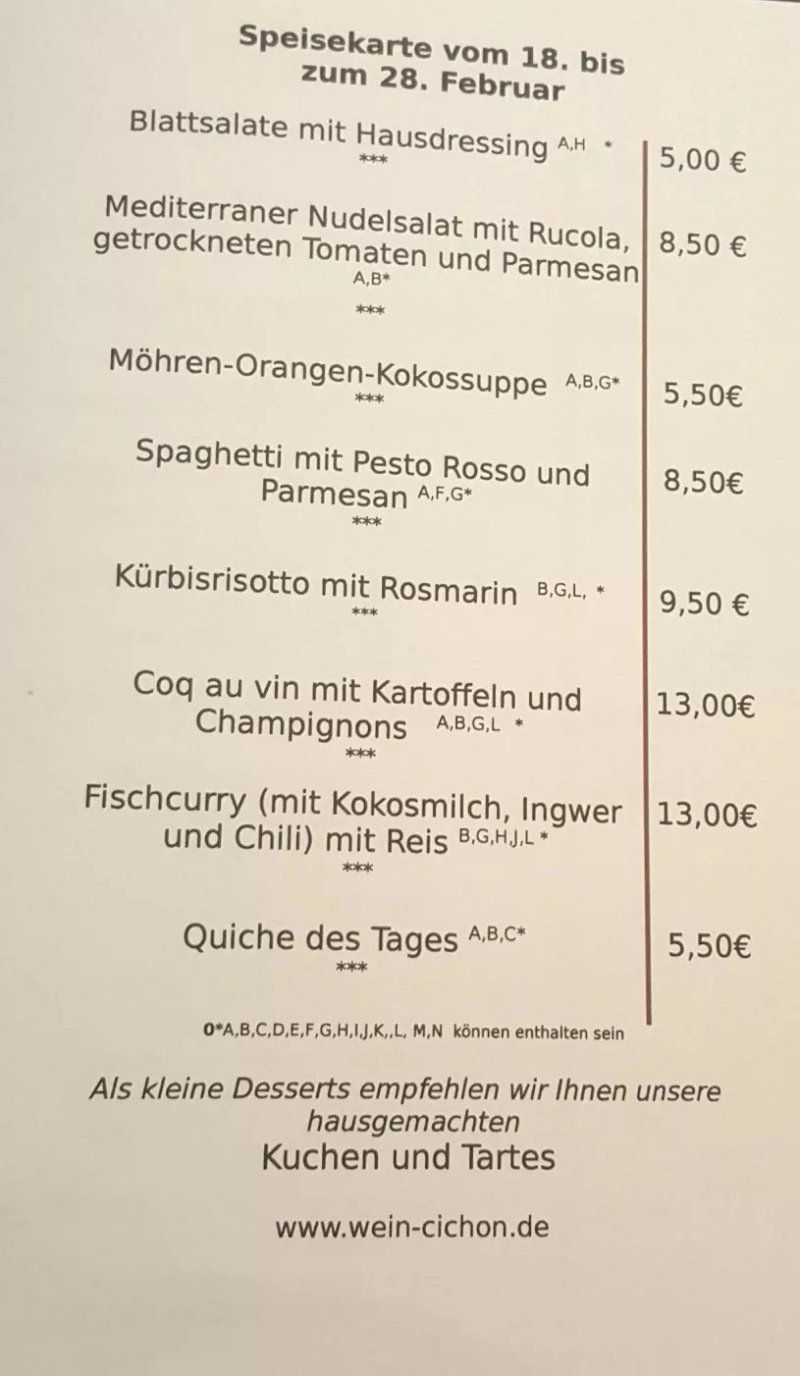 Cichon Bistro - Wein und Delikatessen