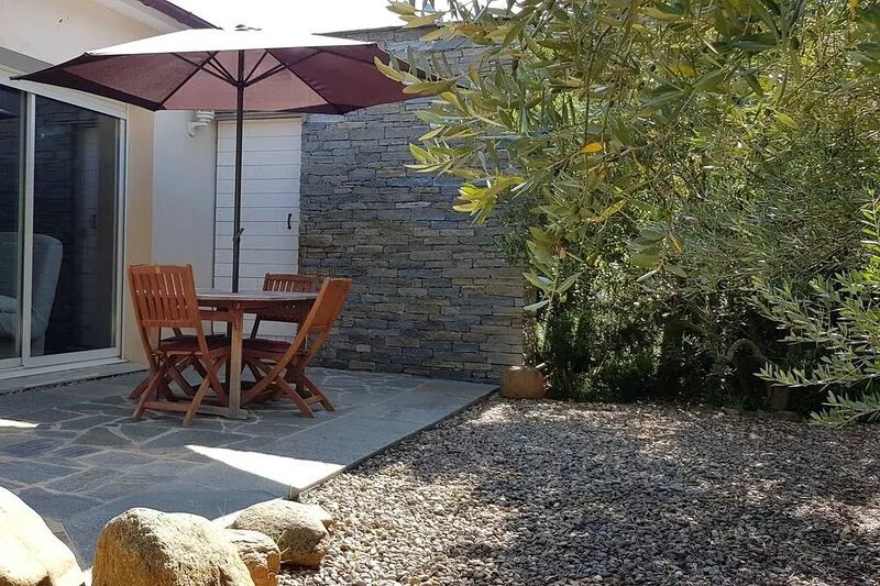 Mini villa T2 on the seafront at Marine de Sisco, ideal for discovering the