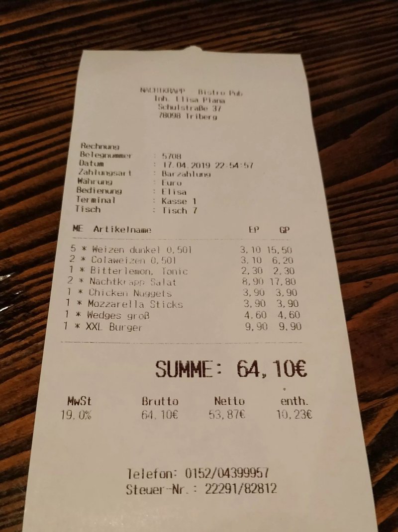Bistro Bar Nachtkrapp