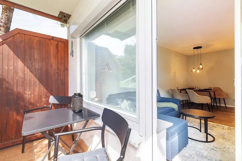 Ferienwohnung Fuchsbau - 2-zimmer mit Balkon