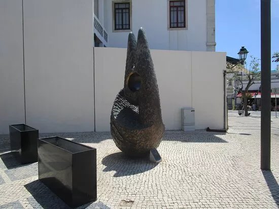 Stork Statue in the Commercial Center of Faro