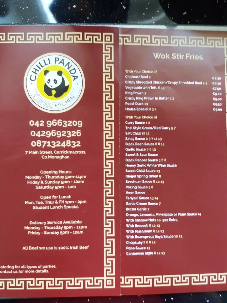 Chilli Panda Chinese Kitchen