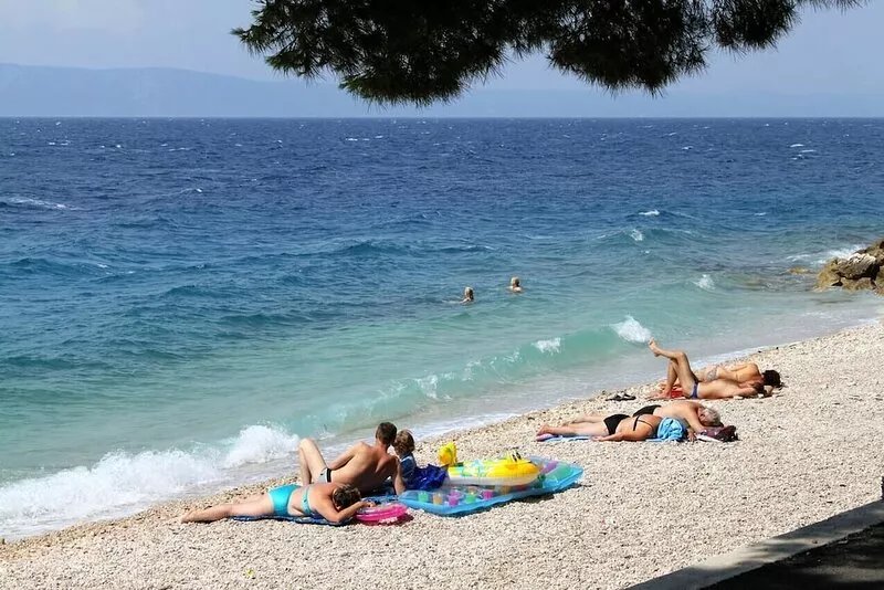 Studio flat with air-conditioning Tučepi, Makarska (AS-6695-a)