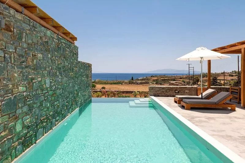 Beautiful Paros Villa | 4 Bedrooms | Villa Odin | Private Pool & Astounding Sea