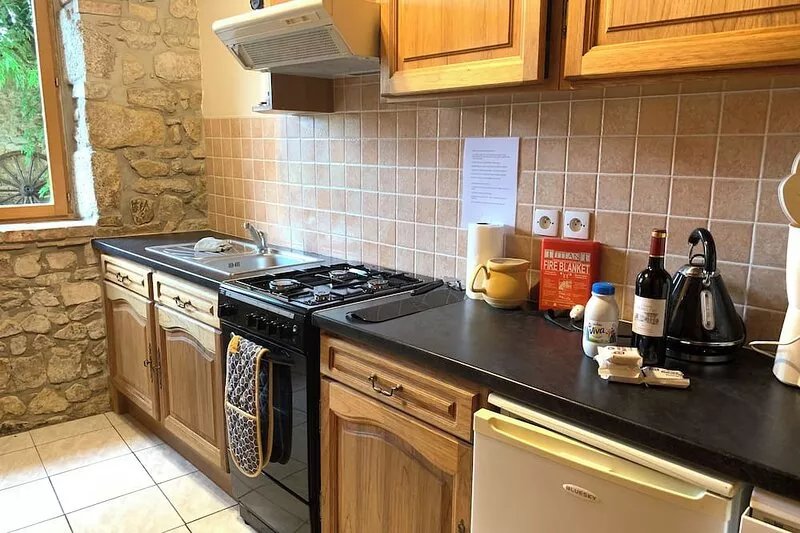 Renovated farmhouse in rural hamlet. Quiet surroundings with private rear garden