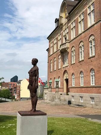 Skulpturen Justitia
