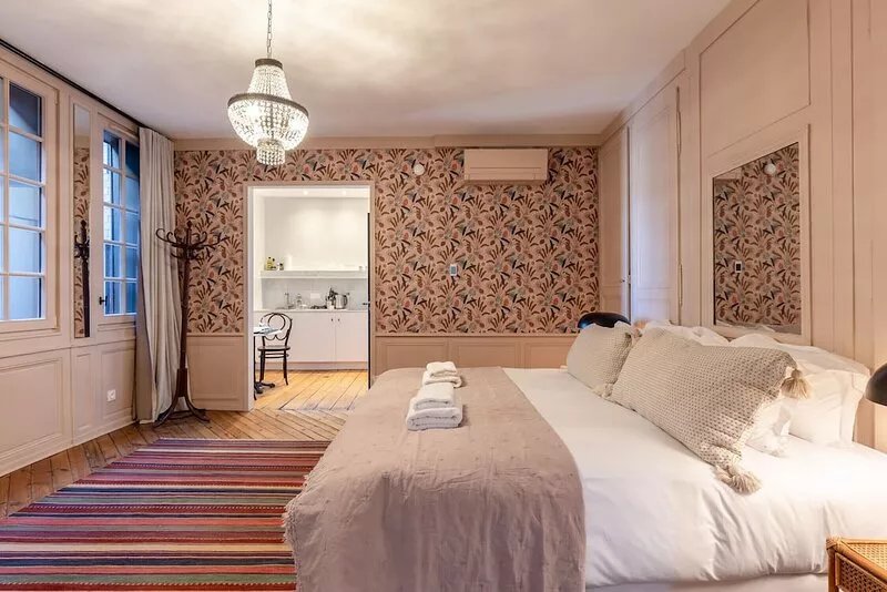 Room Passocean N°3 - Elegant Suite in the Heart of Honfleur - Kingsize