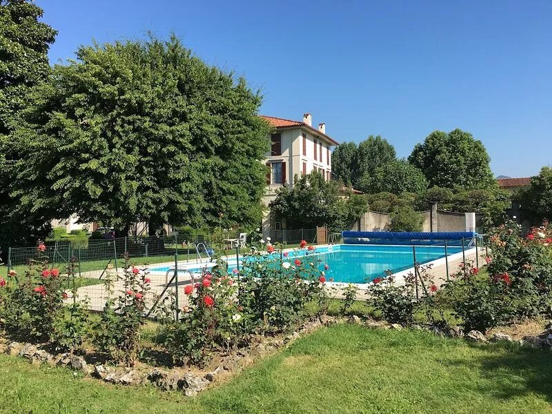 The Patio, with park access and private pool.