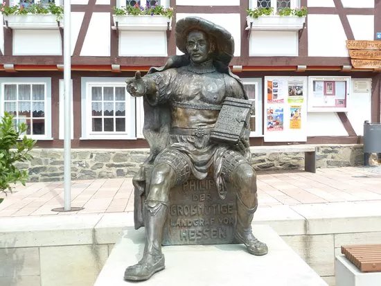 Statue ''Landgraf Philipp der Grossmutige''