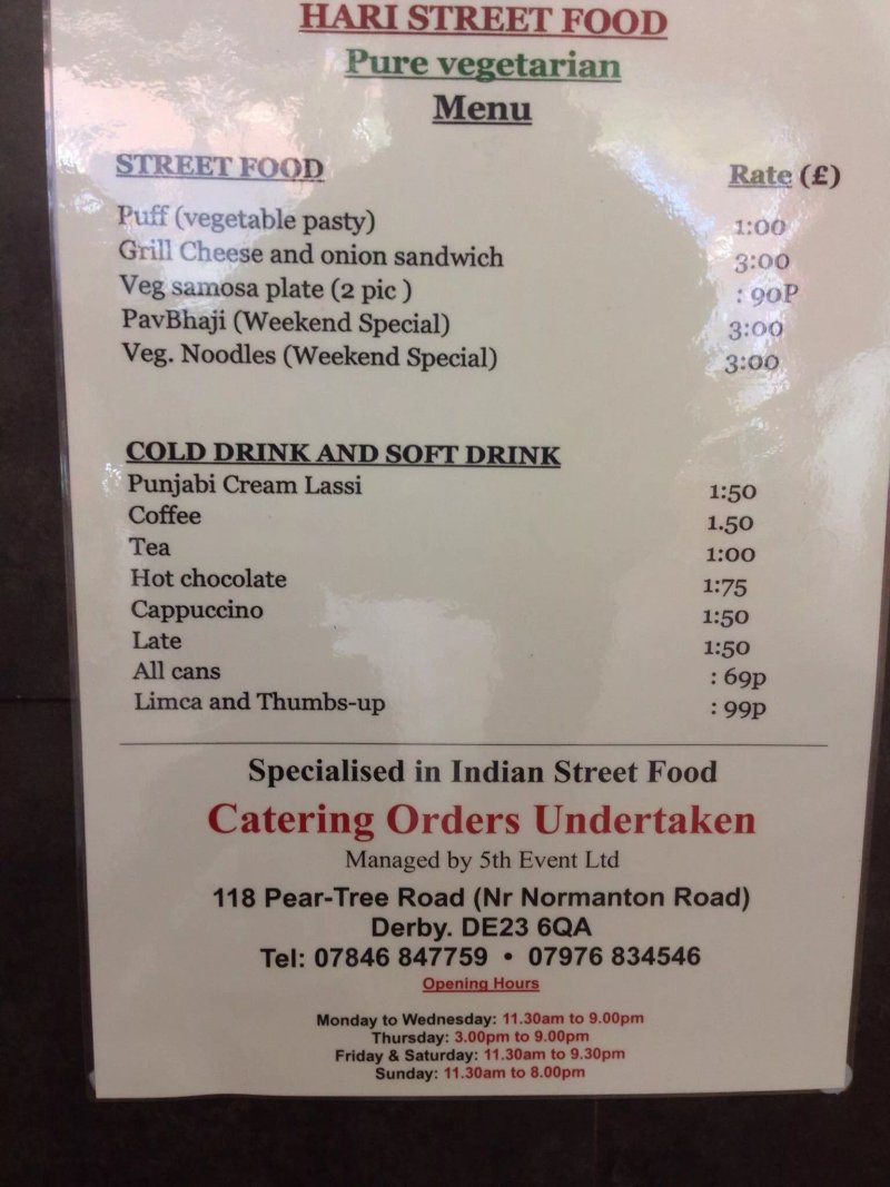 Hari Street Food Derby