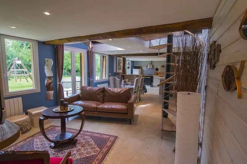 Cottage with animal park on property nearby Honfleur Deauville Le Havre