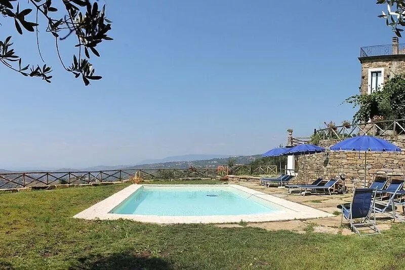 Villa Trotta: A characteristic two-story ancient house made of stone, with Free