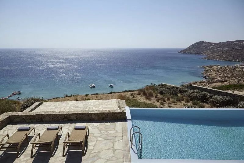 5 bedroom luxury villa with pool and amazing sea views near Elia beach