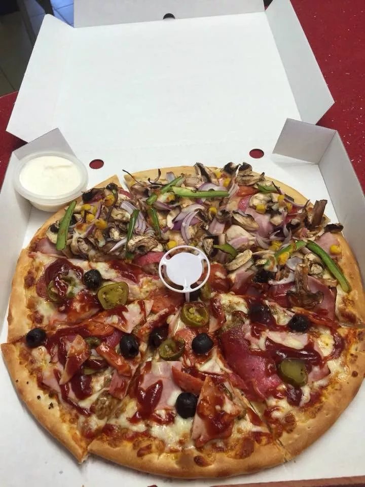 Portobello pizza