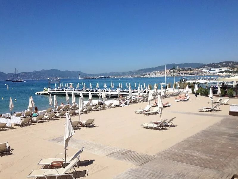 Studio terace  in Cannes, quiet, 50m away from the beaches of the Croisette