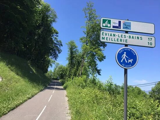 ViaRhona de Saint-Gingolph a Thonon par Evian