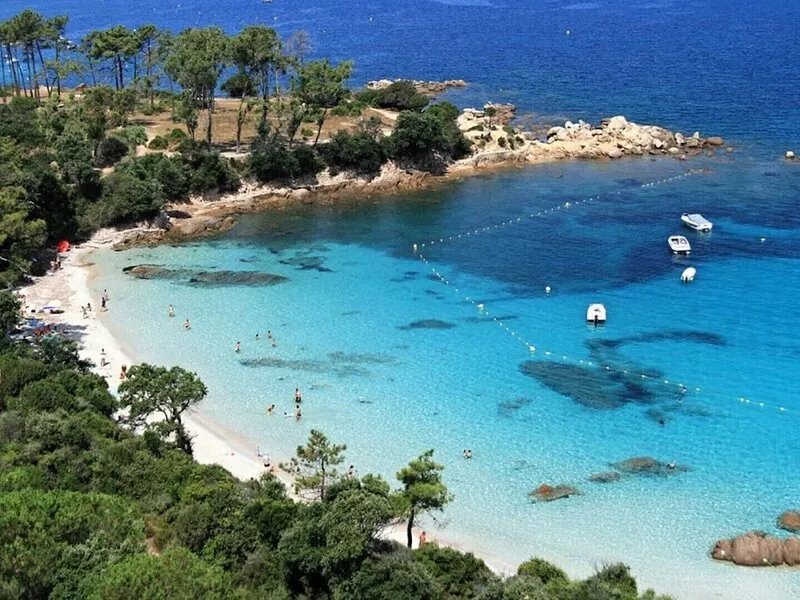 Cottage T2, breathtaking sea view, Swimming pool, near Porticcio