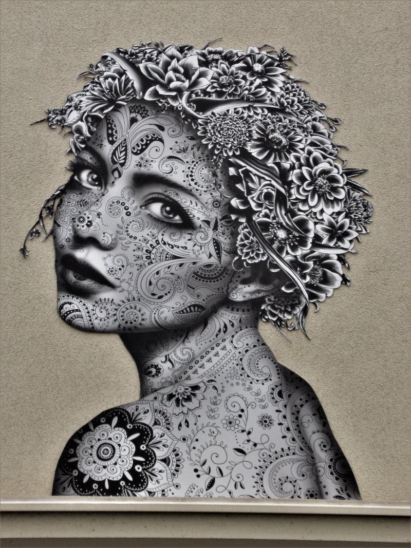 Fresque "femme Sensuelle-07"