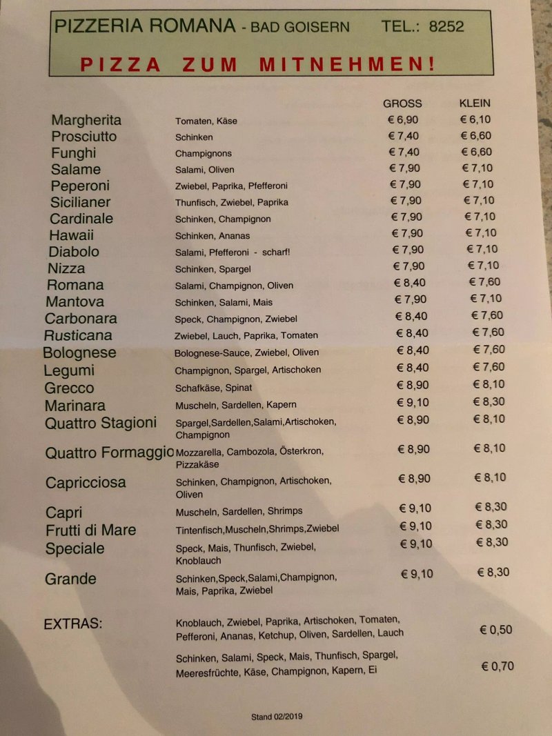 Pizzeria Romana