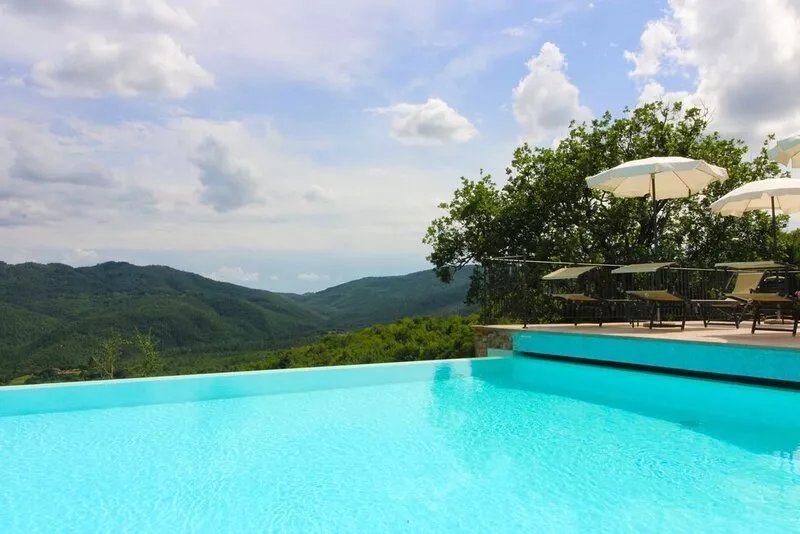 A very old small stone hamlet set in a panoramic position a few km from the