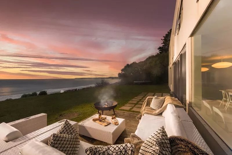 A sensational beach house just footsteps from Praa Sands Beach, with stunning