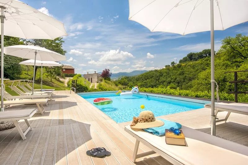 La Quercia d'oro - Canapegna village private pool near Frasassi Caves