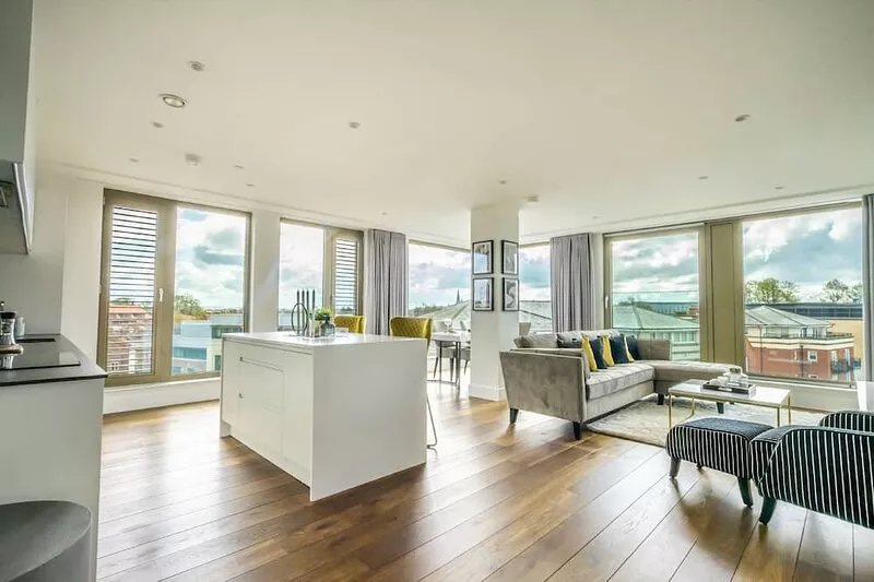 A premium stay that sleeps 4 guests  in 2 bedrooms