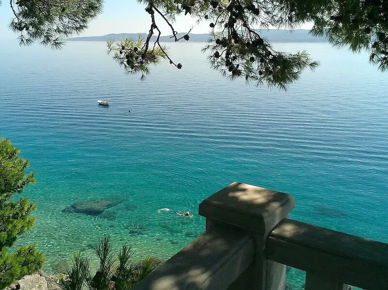 Family-friendly sea front beach house sleeps 4-5 in Medići, Omiš, Split Riviera