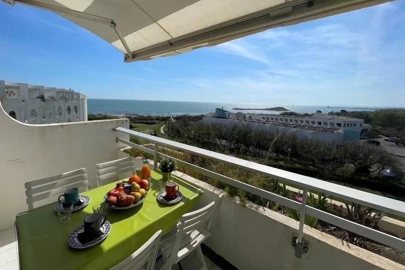 Apartment Les Terrasses de la Mer  in La Grande Motte, Hérault - Aude - 4 perso