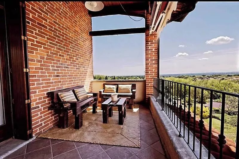 Villa Bruno Selvago in Lessona Barn with Vineyard Exclusive use Pets allowed