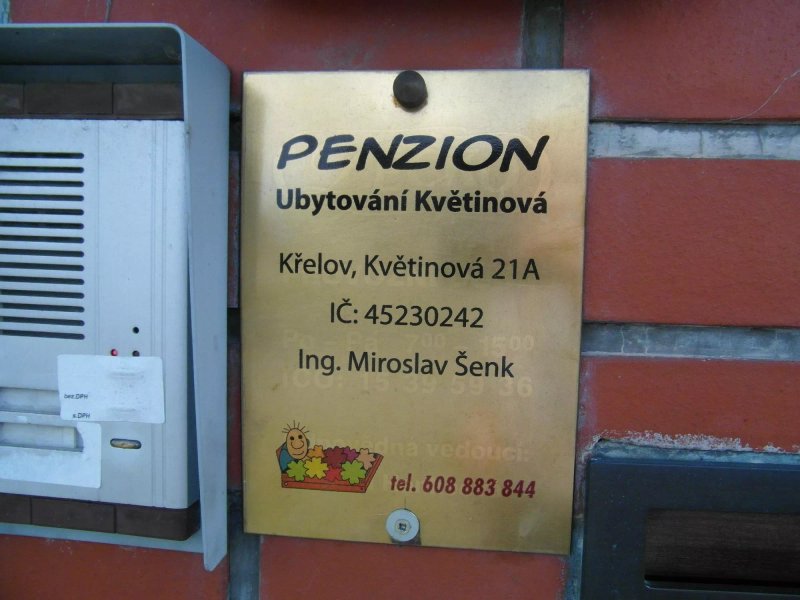 Penzion Ubytovani Kvetinova